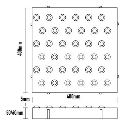 Gryphonn Concrete Tactile Paving 2