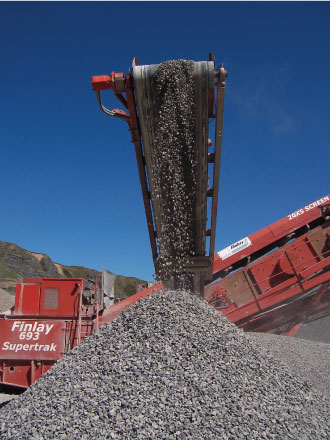 Gryphonn Concrete Trefil Quarry Crusher