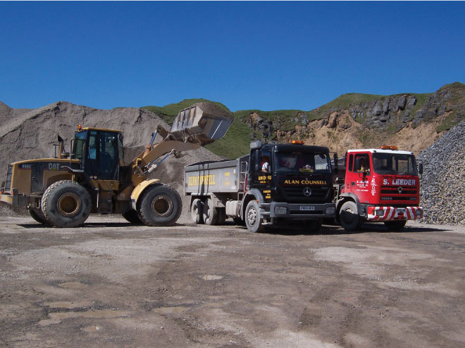 Gryphonn Concrete Trefil Quarry Loader