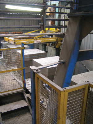 Gryphonn Concrete Block Conveyer